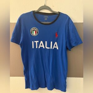Polo by Ralph Lauren Blue Italia Tee Men’s Mesium